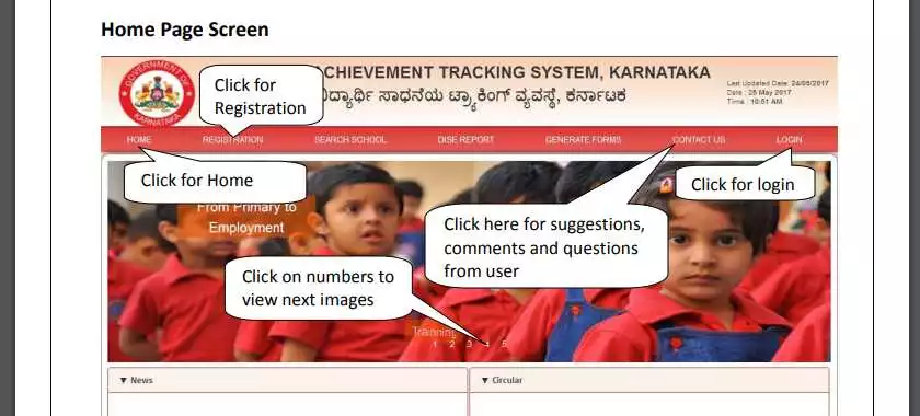 Student Tracking System of Karnataka
