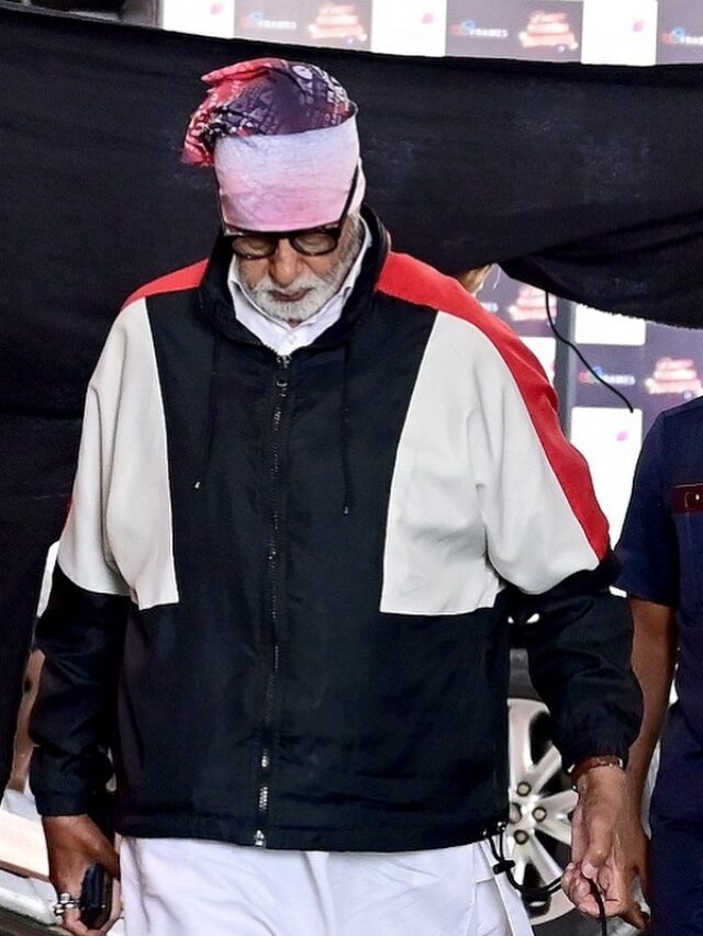 Amitabh Bachchan injured during film shoot